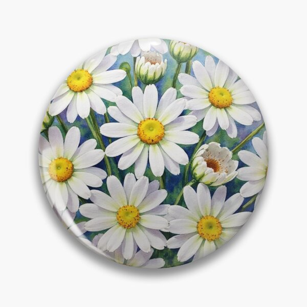 Item preview, Daisy flowers. White flowers. Wild flowers. Flowers blossom. Flowers with white petal. White daisy floral art. Floral design. designed and sold by PlaceToBuyGifts.
