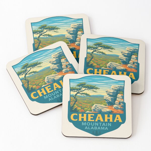 Item preview, Cheaha Mountain Vista – Alabama Vector Landscape designed and sold by Gideon Emmerich.