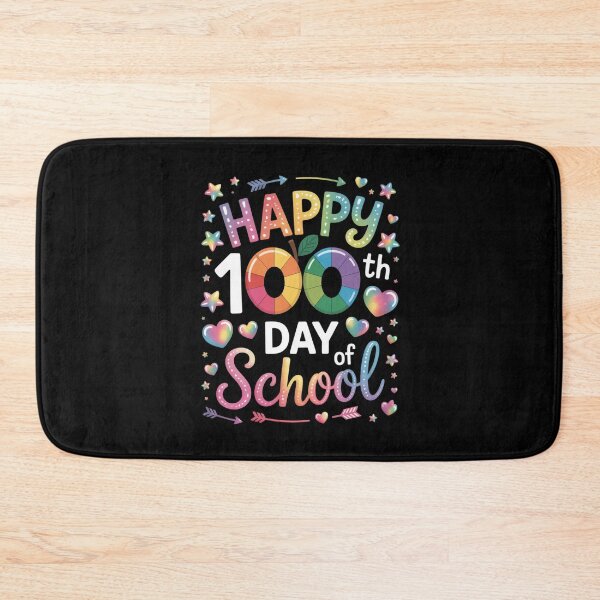 Item preview, Happy 100th Day of School Rainbow Design designed and sold by Gogetgiggles.