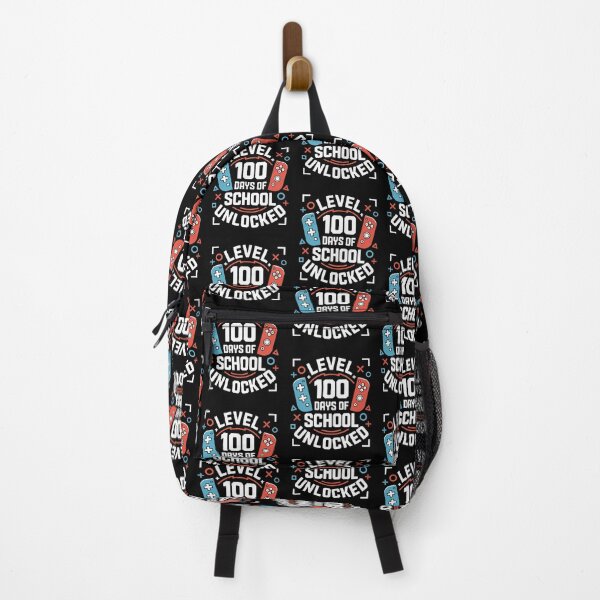 Item preview, Level 100 Days of School Unlocked Gamer Design designed and sold by Gogetgiggles.