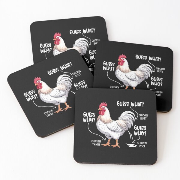 Item preview, Guess What Chicken Butt White Chicken designed and sold by KarimSoCute.