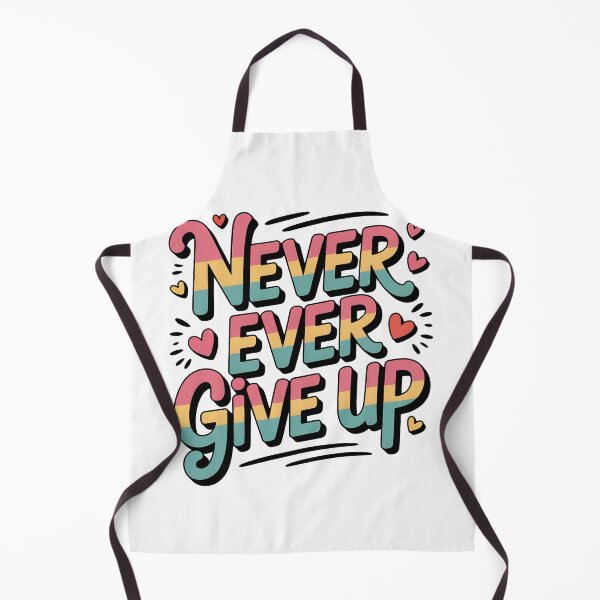 Item preview, Never ever give up designed and sold by nimmitrends.