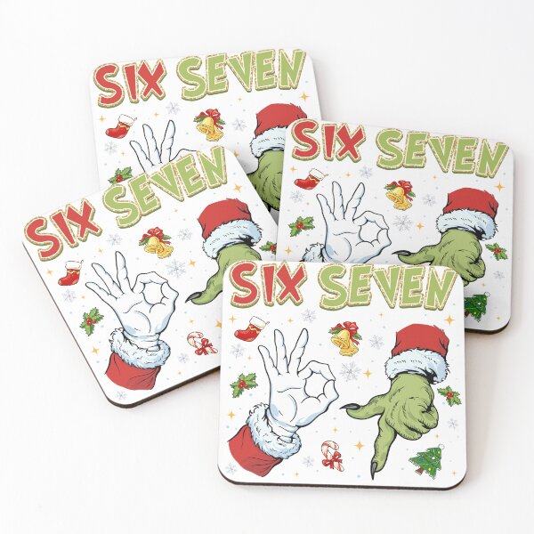 Item preview,  Christmas Six Seven Meme, Trending Meme, Winter Season, Santa Claus designed and sold by vintagearttee.