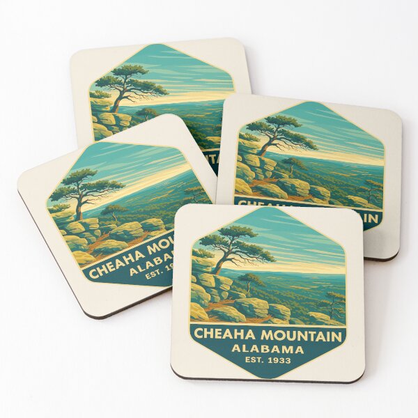 Item preview, Cheaha Mountain Vista – Alabama Vector Landscape designed and sold by Gideon Emmerich.