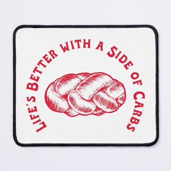 Item preview, Life's Better with a Side of Carbs t-shirt designed and sold by AestheticPsych.
