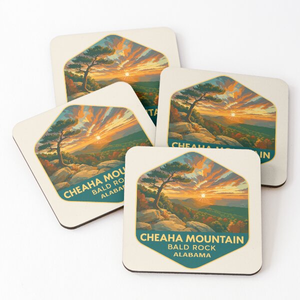 Item preview, Cheaha Mountain Vista – Alabama Vector Landscape designed and sold by Gideon Emmerich.