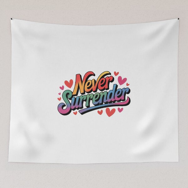 Item preview, Never surrender designed and sold by nimmitrends.