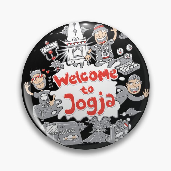 Item preview, Doodle Illustration Showcasing The Unique Culture of Yogyakarta Indonesia designed and sold by ghinan.