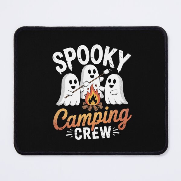 Item preview, Spooky Camping Crew Halloween 2024 Campfire Happy Boo Ghost designed and sold by ClassicAnthony.