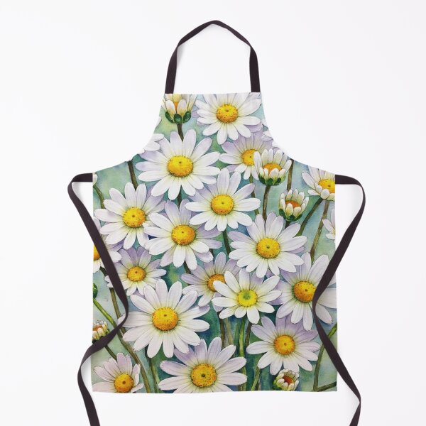 Item preview, White daisy flowers. White flowers blossom. Wild flowers. White daisy floral design. Daisy art. Country daisy with yellow heart. designed and sold by PlaceToBuyGifts.