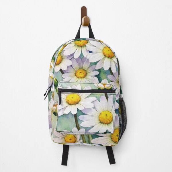 Item preview, White daisy flowers. White flowers blossom. Wild flowers. White daisy floral design. Daisy art. Country daisy with yellow heart. designed and sold by PlaceToBuyGifts.