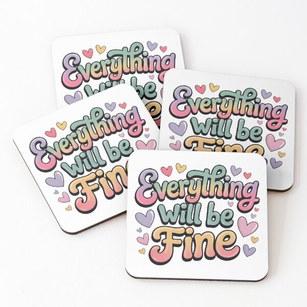 Item preview, Everything will be fine designed and sold by nimmitrends.