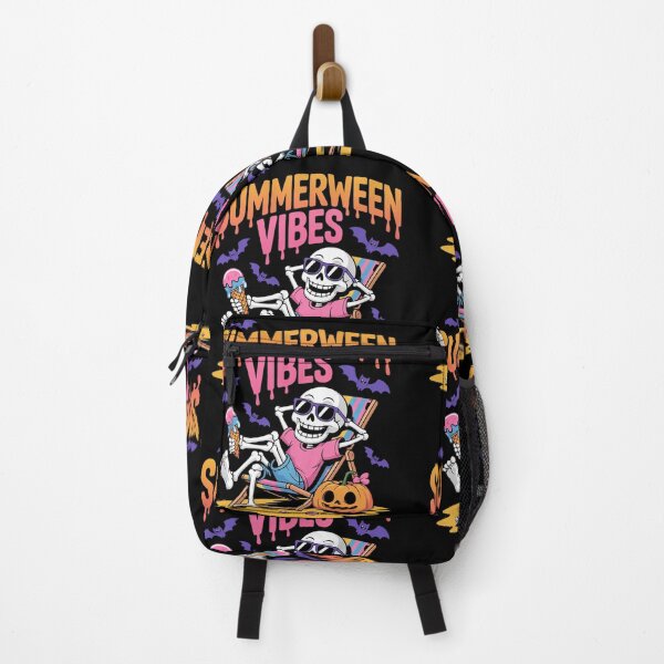 Item preview, Summerween Vibes Skeleton Pumpkin Spooky Vacation designed and sold by ClassicAnthony.