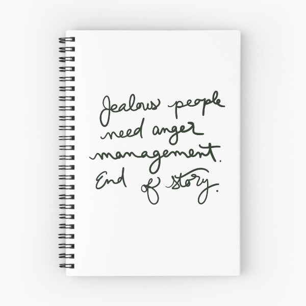 Item preview, Jealous people need anger management. End of story. designed and sold by abeink.