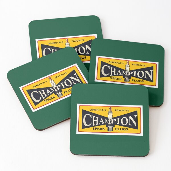 Item preview, Champion Spark Plug vintage logo designed and sold by GoldandSilv55.