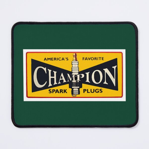 Item preview, Champion Spark Plug vintage logo designed and sold by GoldandSilv55.