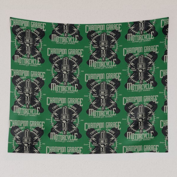 Item preview, Champion Garage Motorcycle Repair  designed and sold by GoldandSilv55.