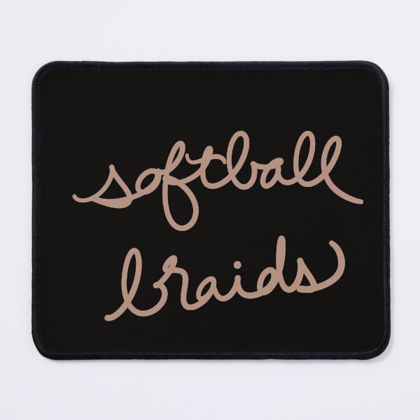 Item preview, Softball Braids designed and sold by abeink.