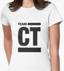 Team CT (Black) Women's Fitted T-Shirt