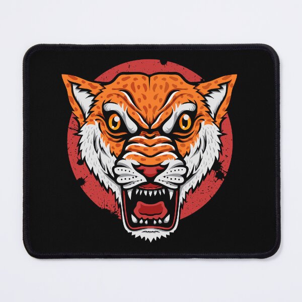 Item preview, Fierce Aggressive Growling Jaguar Head Logo designed and sold by ghinan.