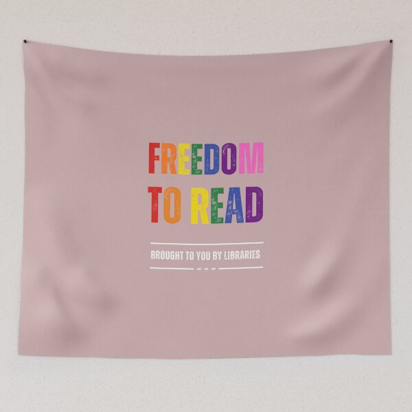 Item preview, Freedom-To-Read---Brought-To-You-By-Libraries---For-Black-Coloured-Items designed and sold by OskariNikula23.