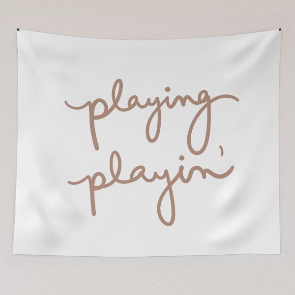 Item preview, Playing Playin’ designed and sold by abeink.
