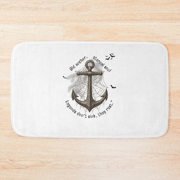 Item preview, Old anchor, eternal soul. Legends don’t sink, they rest. designed and sold by Umbrella urban.