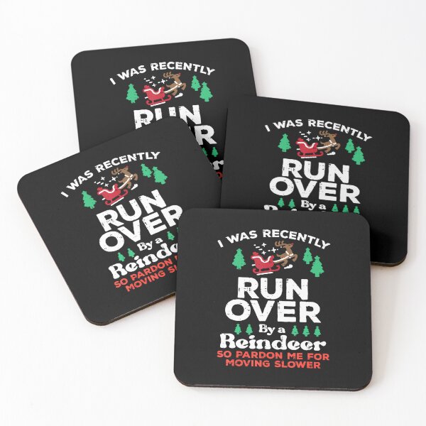 Item preview, Christmas Runover By Reindeer Funny Xmas Women Men Kids designed and sold by BeverlyJustina.