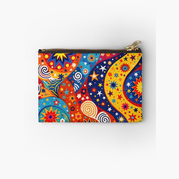 Item preview, Psychedelic Bloom: Retro Swirls & Stars Pattern designed and sold by Prints and Lifestyle.