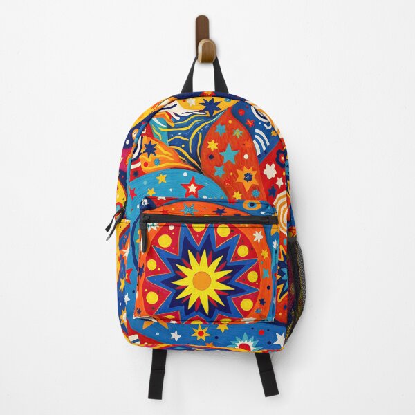 Item preview, Psychedelic Bloom: Retro Swirls & Stars Pattern designed and sold by Prints and Lifestyle.