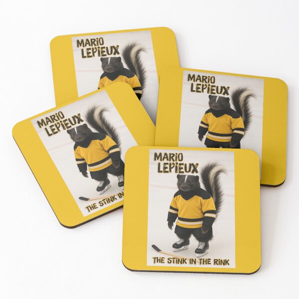 Item preview, Hockey Star, Mario Lepieux, the Stink in the Rink designed and sold by Tridentulus.