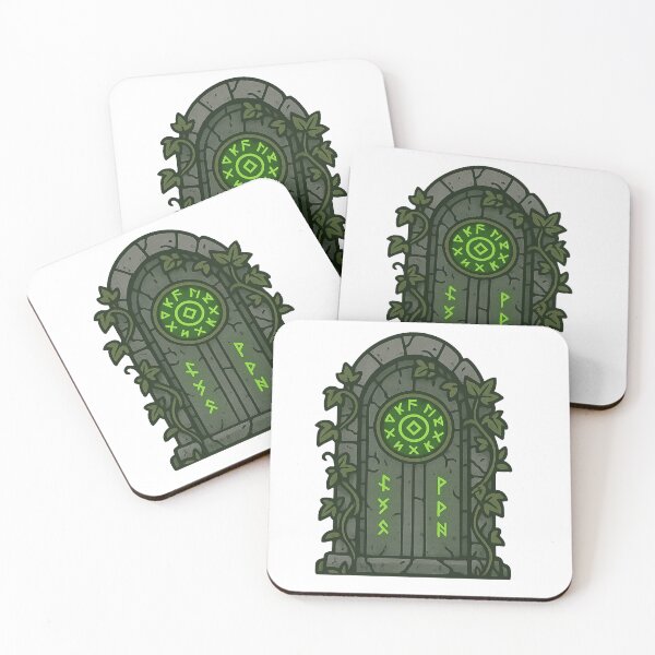 Item preview, Runic Door designed and sold by WhatevrWrksMrch.