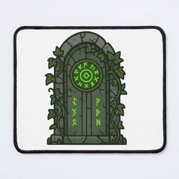 Item preview, Runic Door designed and sold by WhatevrWrksMrch.