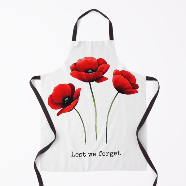 Item preview, Remembrance Poppies (Black Text) designed and sold by Probably Fine Designs.
