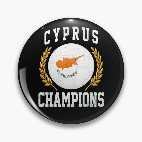 Item preview, SOCCER BALL FLAG CHAMPIONS - CYPRUS - Fans and Teams for Men and Women T-shirt designed and sold by wallsandpatts.