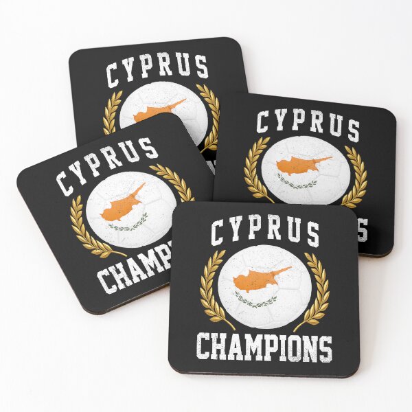Item preview, SOCCER BALL FLAG CHAMPIONS - CYPRUS - Fans and Teams for Men and Women T-shirt designed and sold by wallsandpatts.
