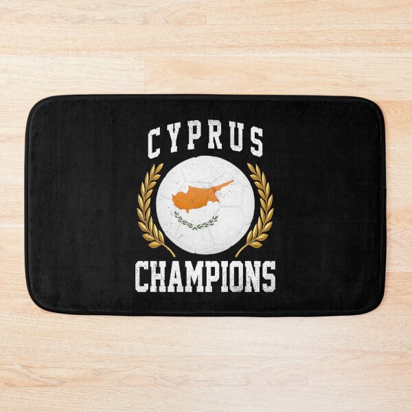 Item preview, SOCCER BALL FLAG CHAMPIONS - CYPRUS - Fans and Teams for Men and Women T-shirt designed and sold by wallsandpatts.