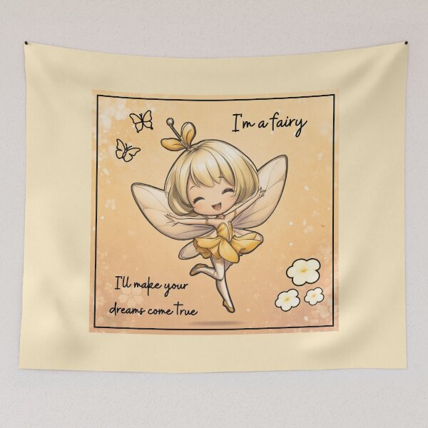 Item preview, I'm a fairy, cute cartoon style artwork designed and sold by silent-violin.