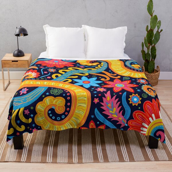 Item preview, Psychedelic Bloom: Retro Swirls & Stars Pattern designed and sold by Prints and Lifestyle.