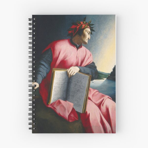 Item preview, Dante Alighieri portrait designed and sold by Filologica.
