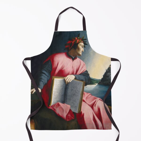 Item preview, Dante Alighieri portrait designed and sold by Filologica.