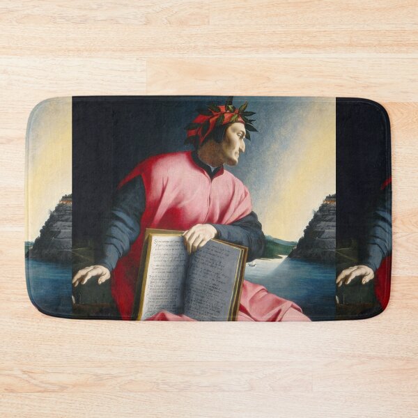 Item preview, Dante Alighieri portrait designed and sold by Filologica.