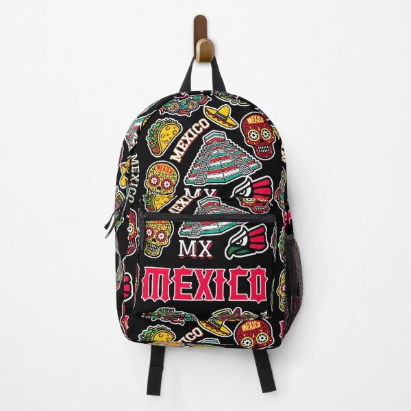 Item preview, Fun Cartoon Mexico Aztec, Skull, Food, And Pyramid Decoration designed and sold by ghinan.