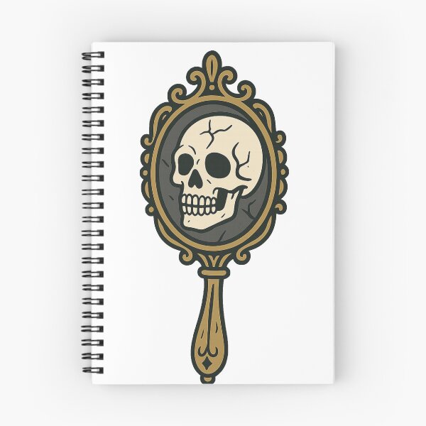 Item preview, Skull Mirror designed and sold by WhatevrWrksMrch.