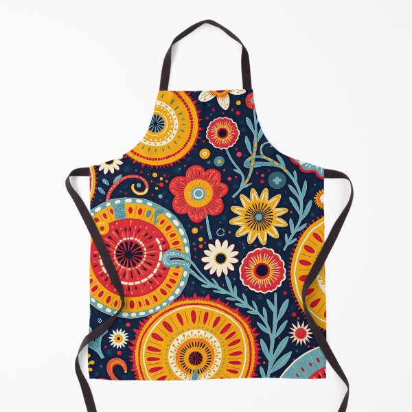 Item preview, Psychedelic Bloom: Retro Swirls and Flowers designed and sold by Prints and Lifestyle.