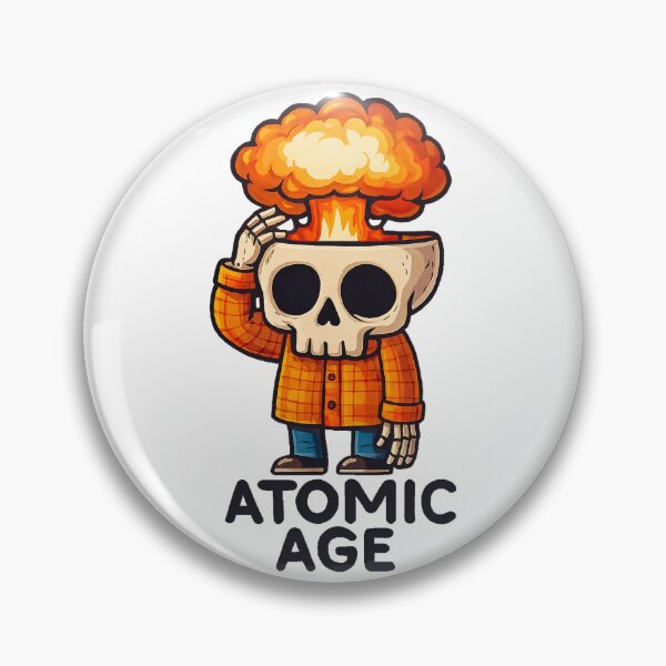 Item preview, Skull Atomic Age designed and sold by francous03.