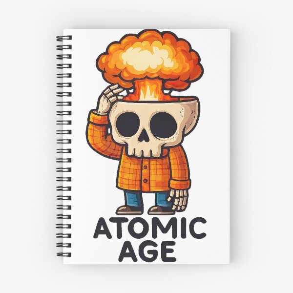 Item preview, Skull Atomic Age designed and sold by francous03.