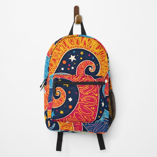Item preview, Psychedelic Bloom: Retro Swirls and Stars designed and sold by Prints and Lifestyle.