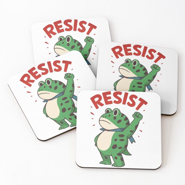 Item preview, Resist Frog, Portland Protest Resist Frog designed and sold by francous03.