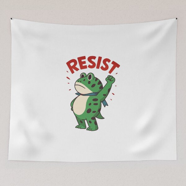 Item preview, Resist Frog, Portland Protest Resist Frog designed and sold by francous03.